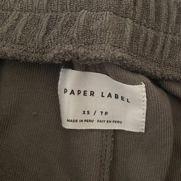 NWT Paper Label 100% Cotton Tommy Bermuda Short Charcoal Grey - Picture 3 of 13